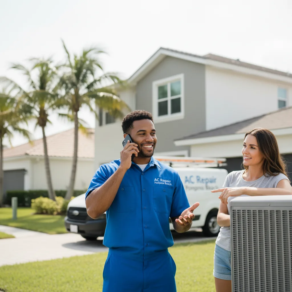 AC Repair Pompano Beach customer support in Chatham
